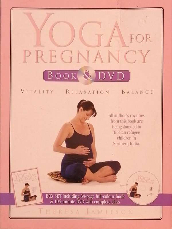 Yoga For Pregnancy Book and DVD