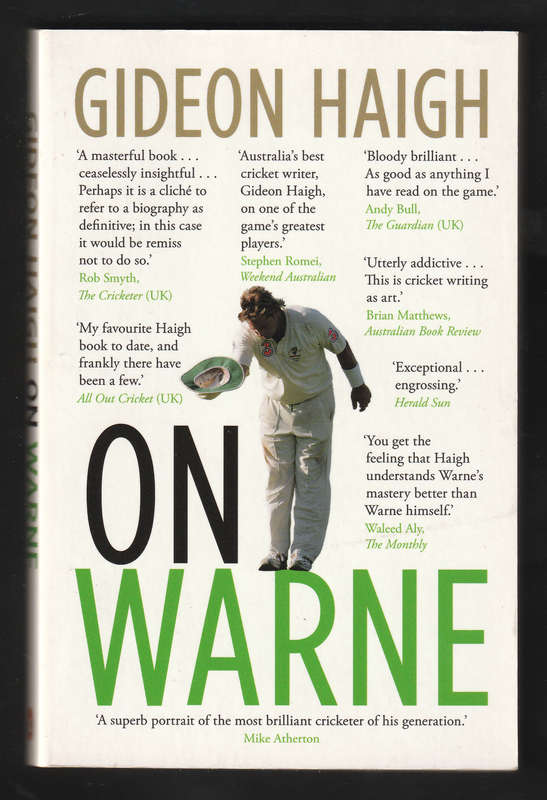 On Warne By Gideon Haigh