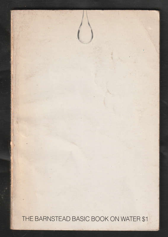 The Barnstead Basic Book On Water