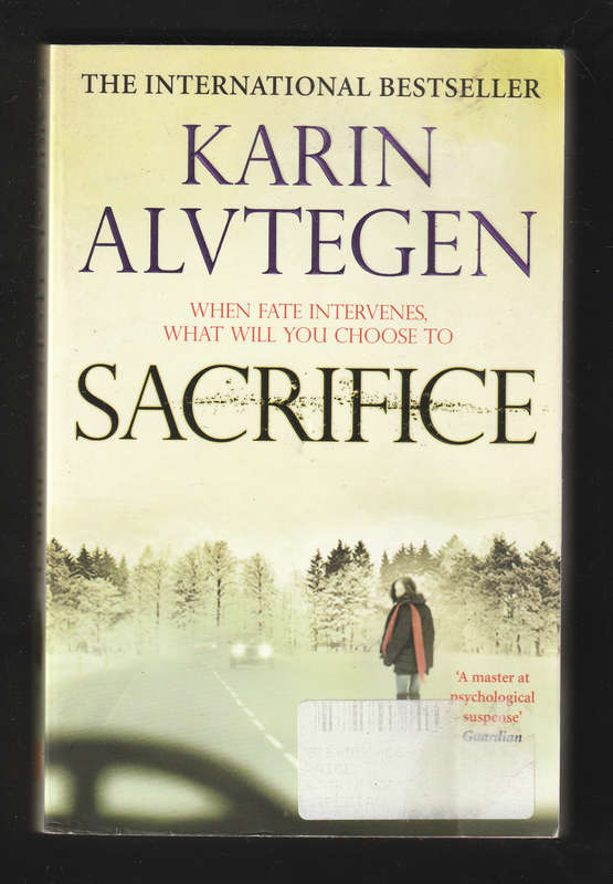 Sacrifice by Karin Alvtegen