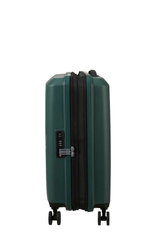 American Tourister Aerostep Expandable 55cm Cabin Spinner | Dark Forest