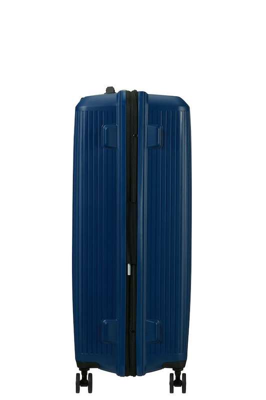 American Tourister Aerostep Expandable 77cm Large Spinner | Navy