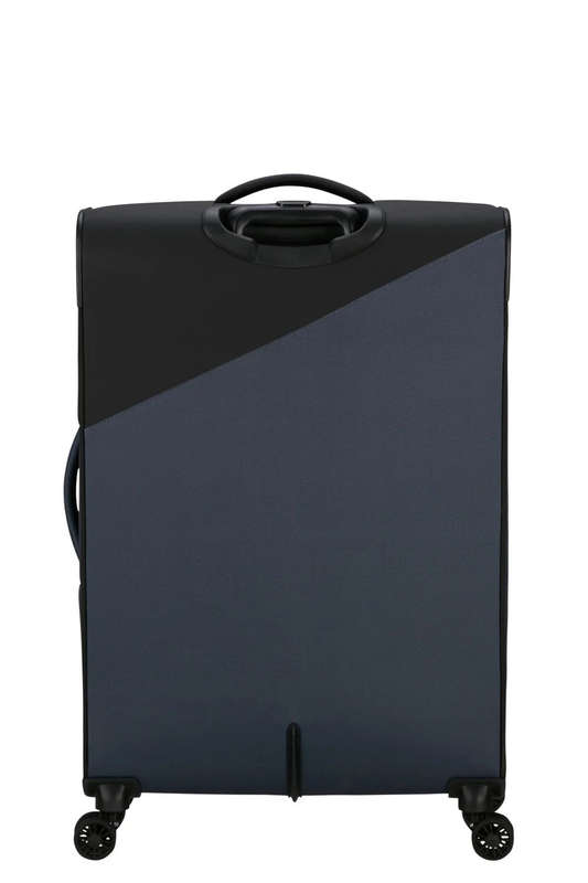American Tourister Daring Dash 77cm Large Spinner - Expandable | Black/Grey