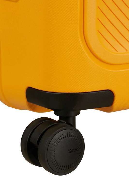 American Tourister Dashpop 77cm Large Spinner - Expandable | Golden Yellow
