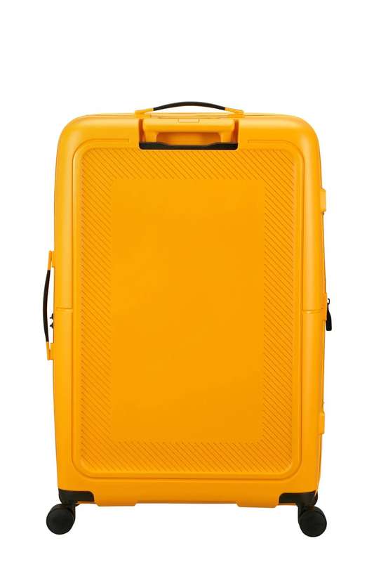 American Tourister Dashpop 77cm Large Spinner - Expandable | Golden Yellow
