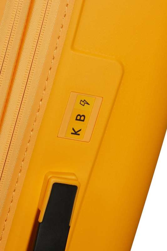 American Tourister Dashpop 77cm Large Spinner - Expandable | Golden Yellow