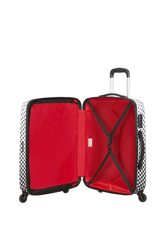 American Tourister Disney Legends 65cm Medium Spinner | Mickey Polka Dot