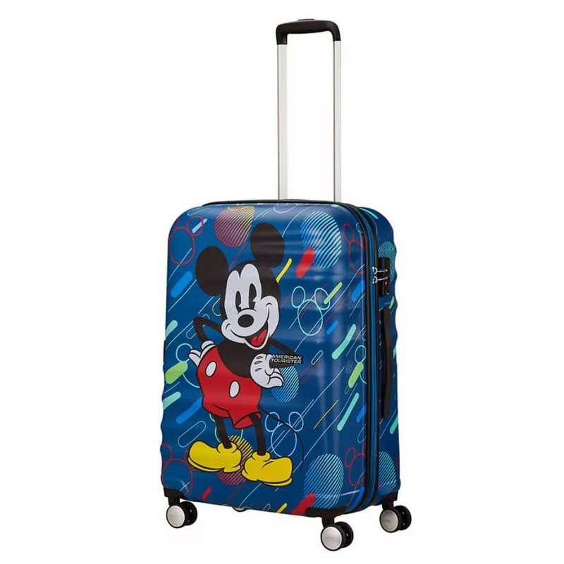 American Tourister Disney Wavebreaker 67cm Spinner | Mickey Future Pop