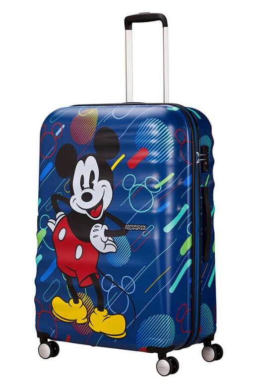 American Tourister Disney Wavebreaker 77cm Spinner | Mickey Future Pop