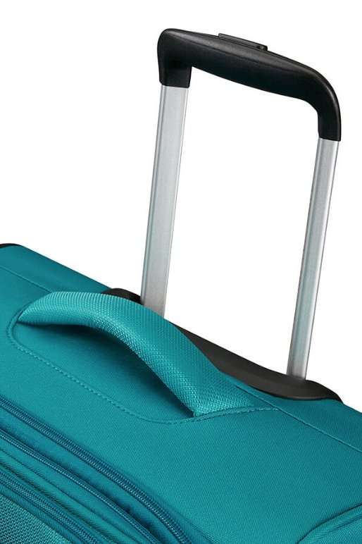 American Tourister Pulsonic 68cm Medium Spinner - Expandable | Stone Teal