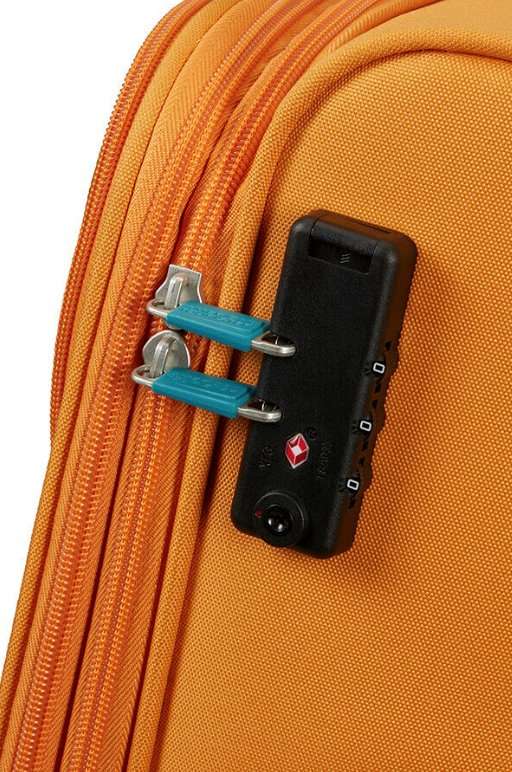 American Tourister Pulsonic 68cm Medium Spinner - Expandable | Sunset Yellow