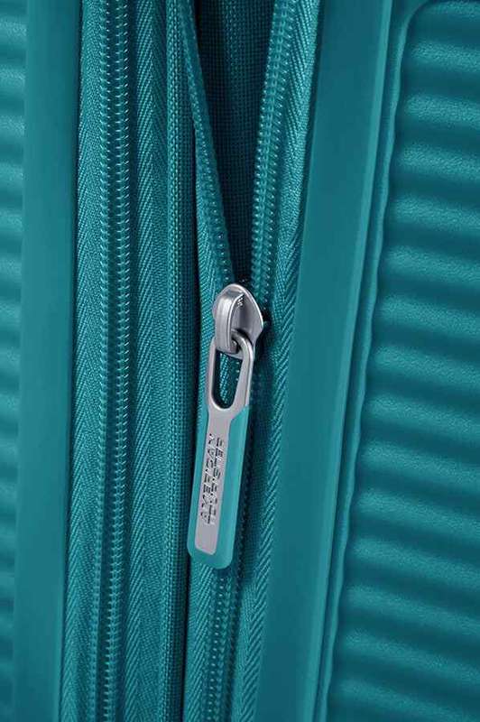 American Tourister Soundbox 55cm Cabin Spinner - Expandable | Jade Green