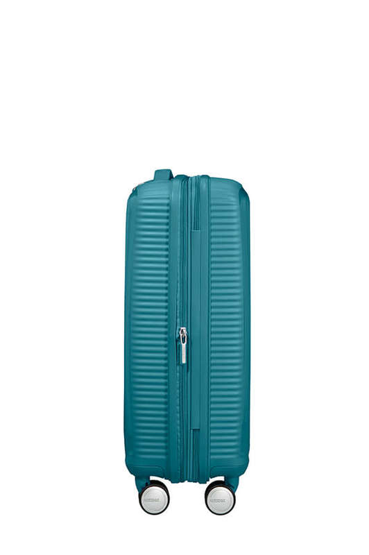American Tourister Soundbox 55cm Cabin Spinner - Expandable | Jade Green