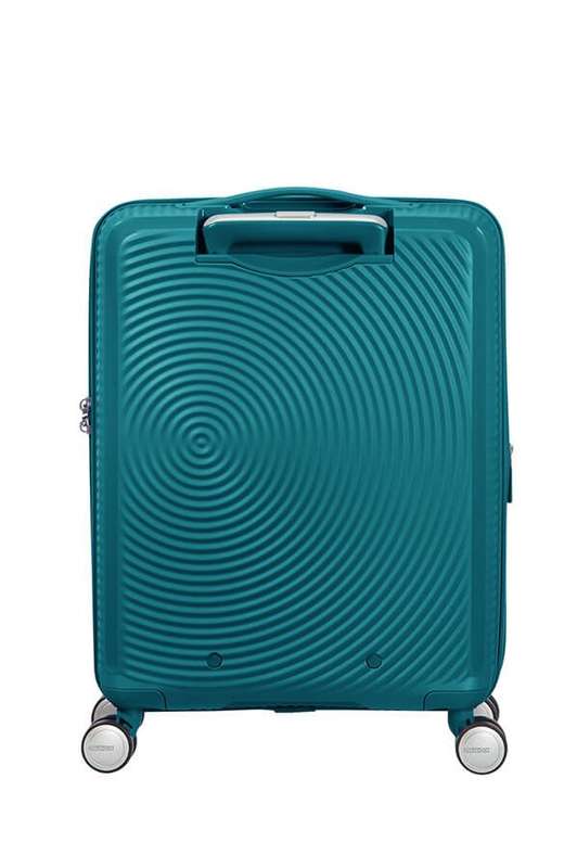 American Tourister Soundbox 55cm Cabin Spinner - Expandable | Jade Green