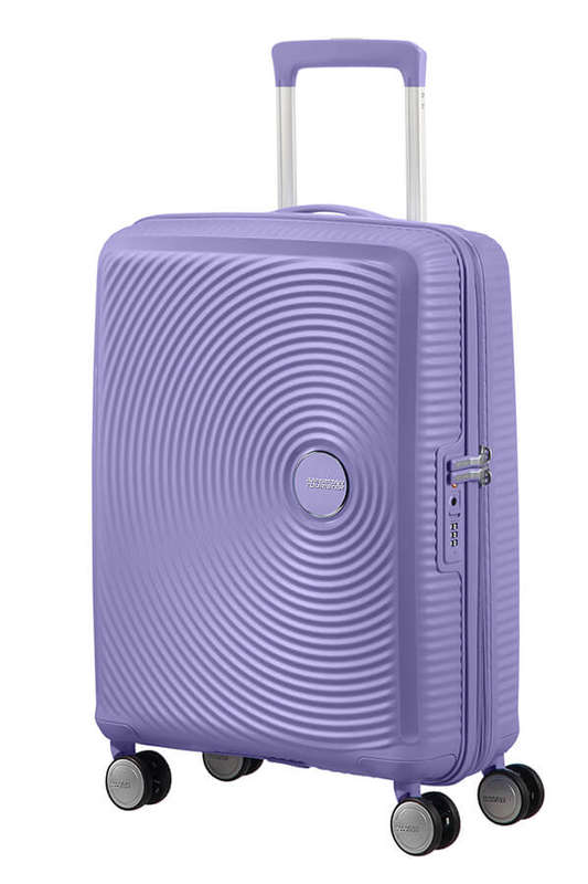 American Tourister Soundbox 55cm Cabin Spinner - Expandable | Lavender
