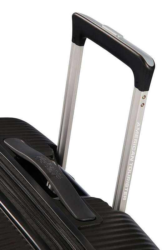American Tourister Soundbox 77cm Large Spinner-Expandable | Bass Black
