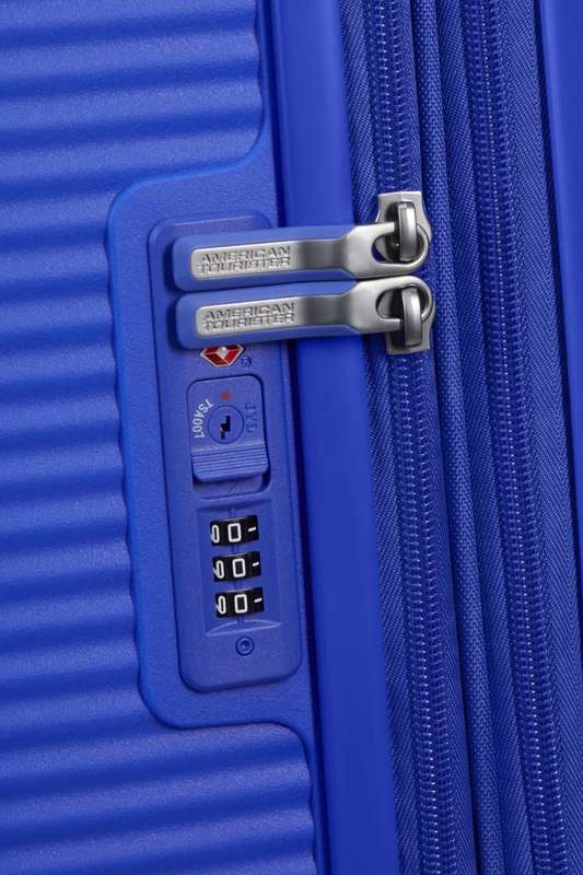 American Tourister Soundbox 77cm Large Spinner - Expandable | Cobalt Blue