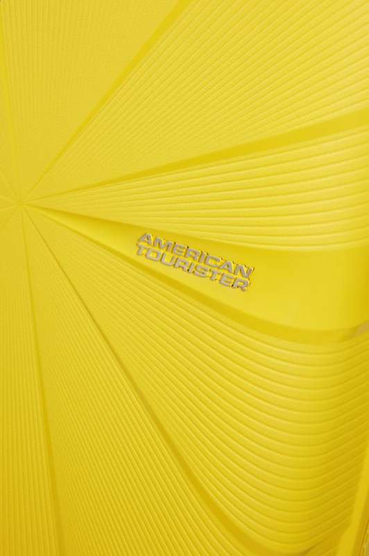 American Tourister Starvibe Expandable 55cm Cabin Spinner | Electric Lemon