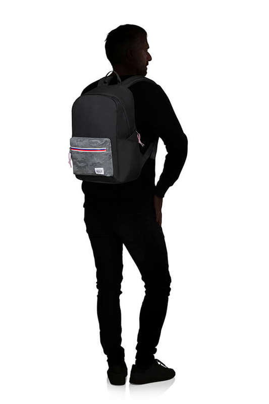 American Tourister UpBeat Backpack Zip | Camo Black