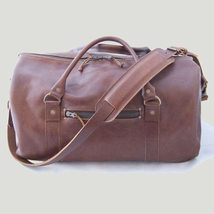 Bark And Mill Barrel bag | Chocolate