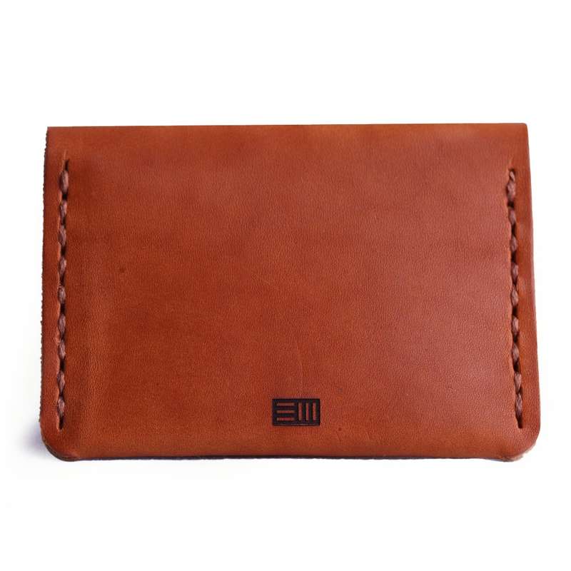 Bark And Mill Bi-Fold Card Holder | Tan