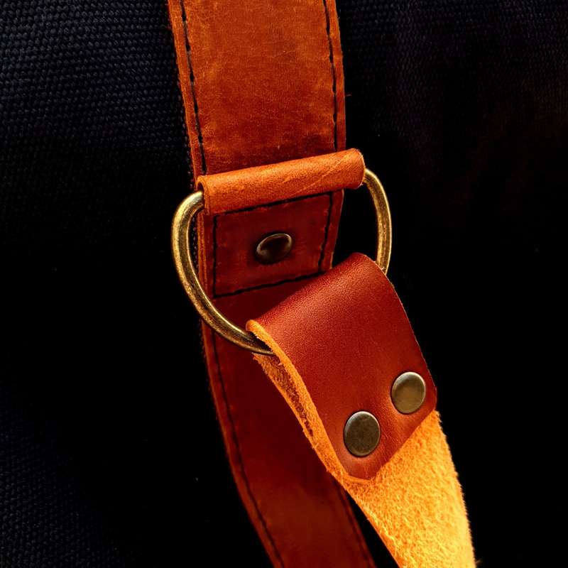 Bark And Mill Canvas Travel Bag | Storm