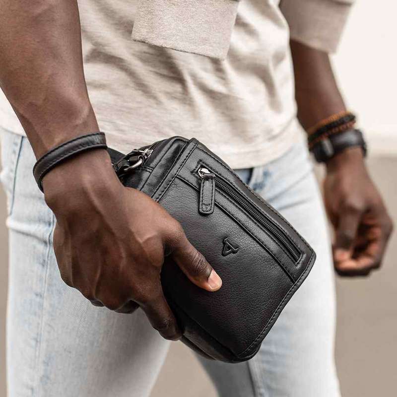 Brando Winchester Gent's Bag With Hand Strap | Brown