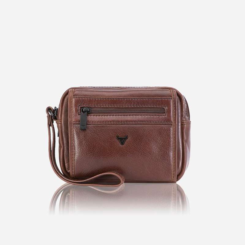 Brando Winchester Gent's Bag With Hand Strap | Brown