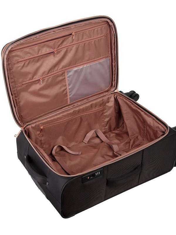 Cellini Allure Large 4 Wheel Trolley Case | Black