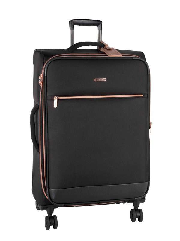 Cellini Allure Large 4 Wheel Trolley Case | Black