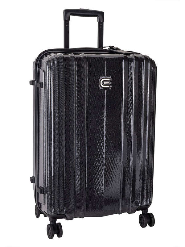 Cellini Compolite Medium 4 Wheel Trolley Case | Black