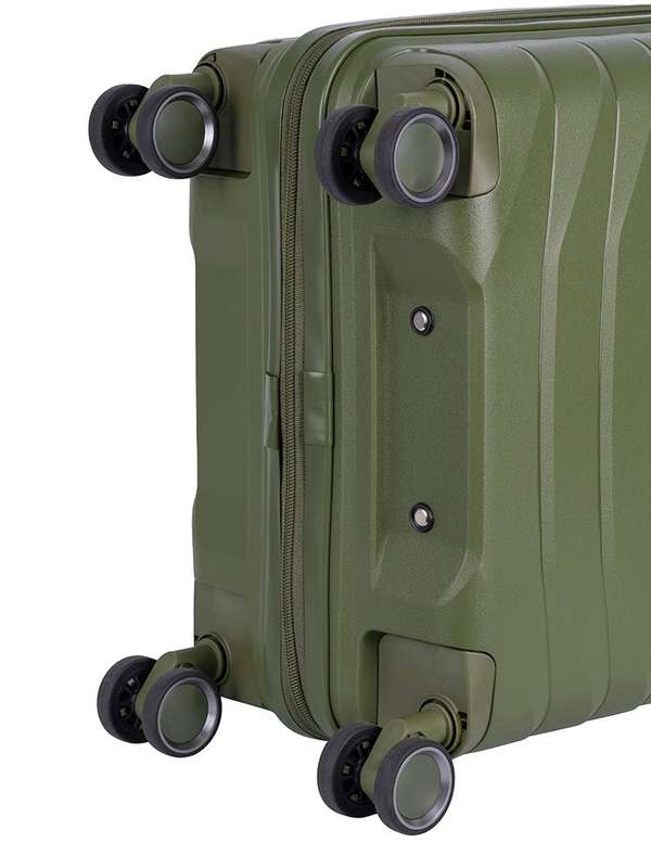 Cellini Grande 4 Wheel Carry-on Trolley Case | Green