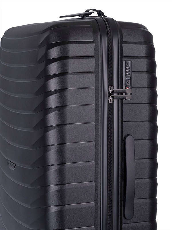 Cellini Grande Large 4 Wheel Trolley Case | Black