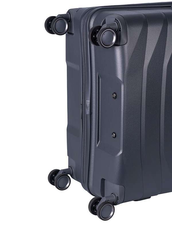 Cellini Grande Large 4 Wheel Trolley Case | Dark Grey