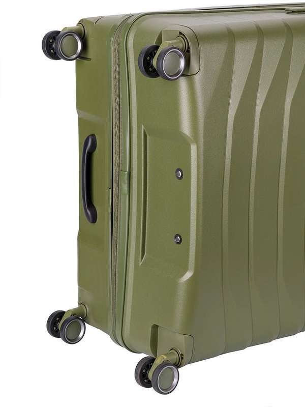 Cellini Grande Large 4 Wheel Trolley Case | Green