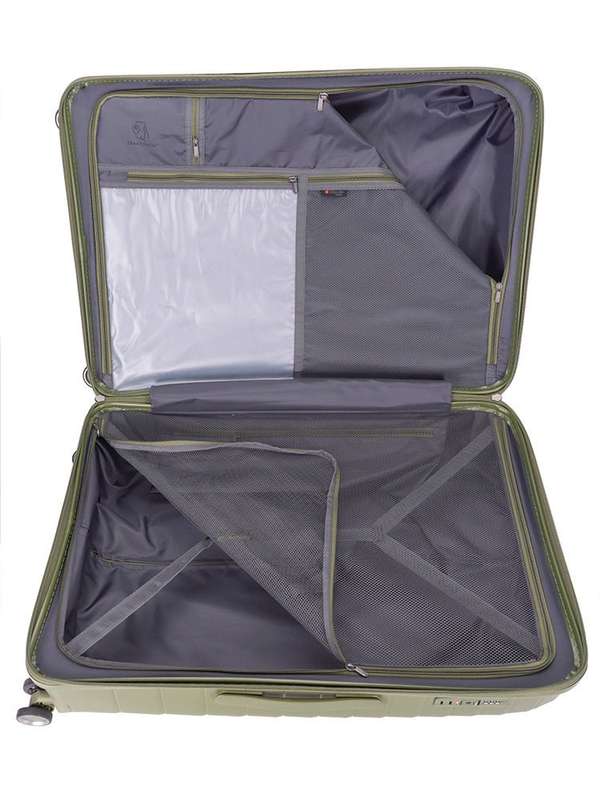 Cellini Grande Large 4 Wheel Trolley Case | Green