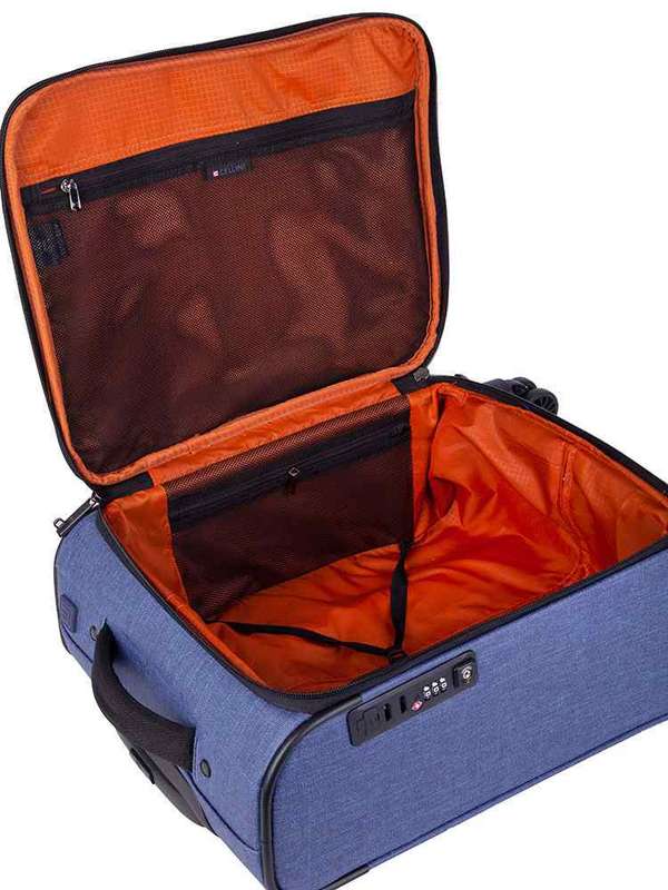 Cellini Origin 53cm Cabin Spinner With USB Port | Denim