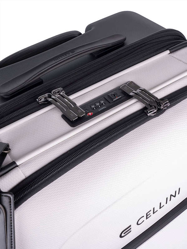 Cellini Pro X Large Trolley Pullman with Oversized Fastline Wheels | White