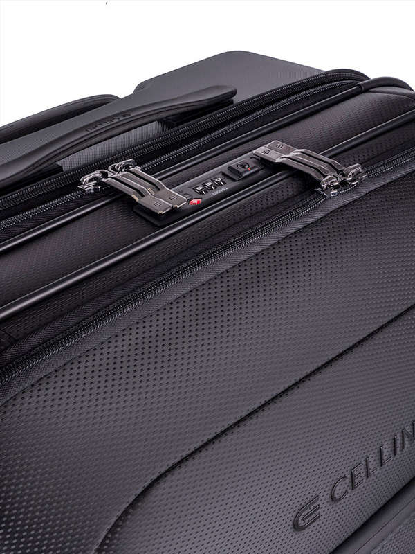 Cellini Pro X Trolley Pullman 3 Piece Set | Black