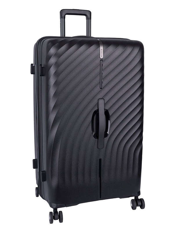 Cellini Qwest Large 4 Wheel Trolley Case | Black