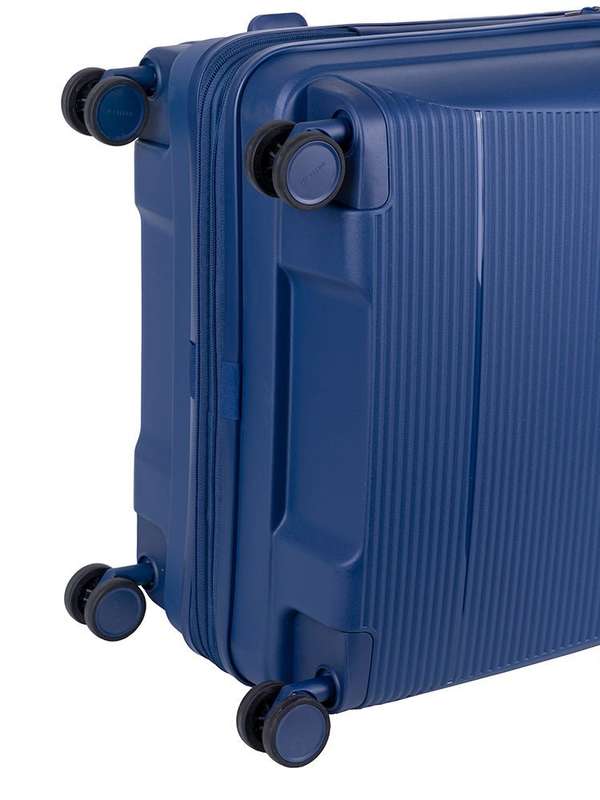 Cellini Qwest Medium 4 Wheel Trolley Case | Navy