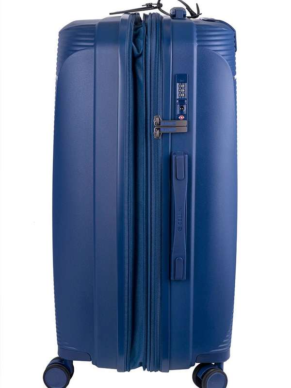 Cellini Qwest Medium 4 Wheel Trolley Case | Navy