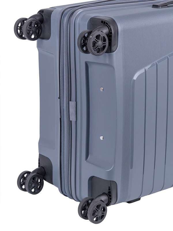 Cellini Starlite Medium 4 Wheel Trolley Case | Grey