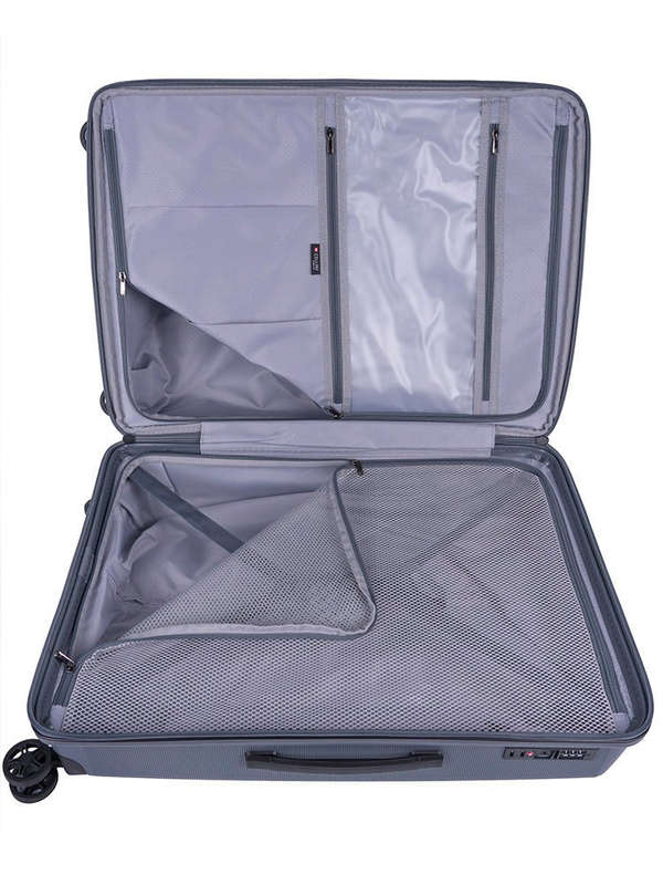 Cellini Starlite Medium 4 Wheel Trolley Case | Grey