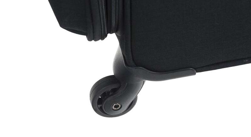 Conwood Expandable Spinner Luggage Set | Black