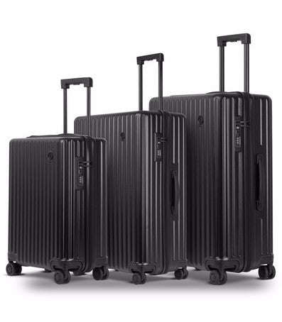 Conwood Vector Glider Luggage Set | Black
