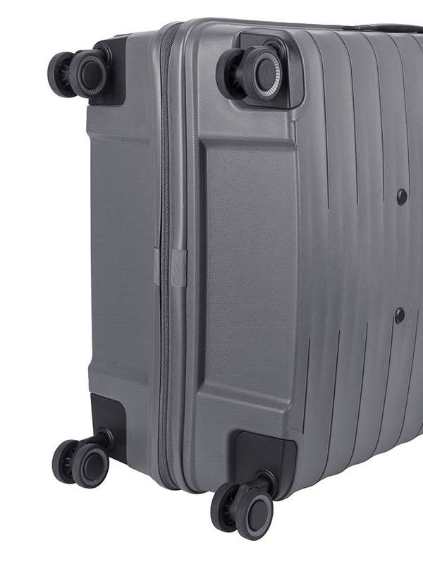 Jo Borkett Onyx 4 Wheel Large 75cm Spinner | Grey