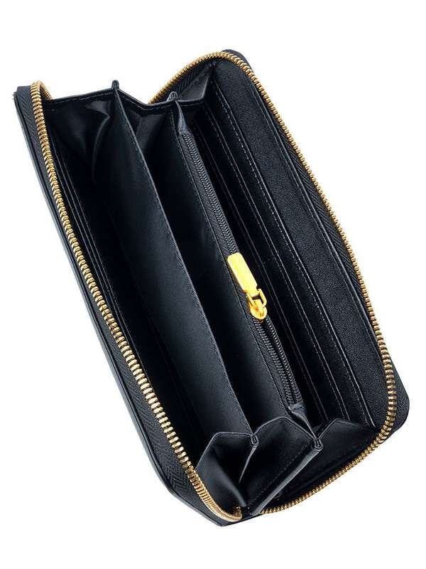 Jo Borkett Zip Around Purse | Black