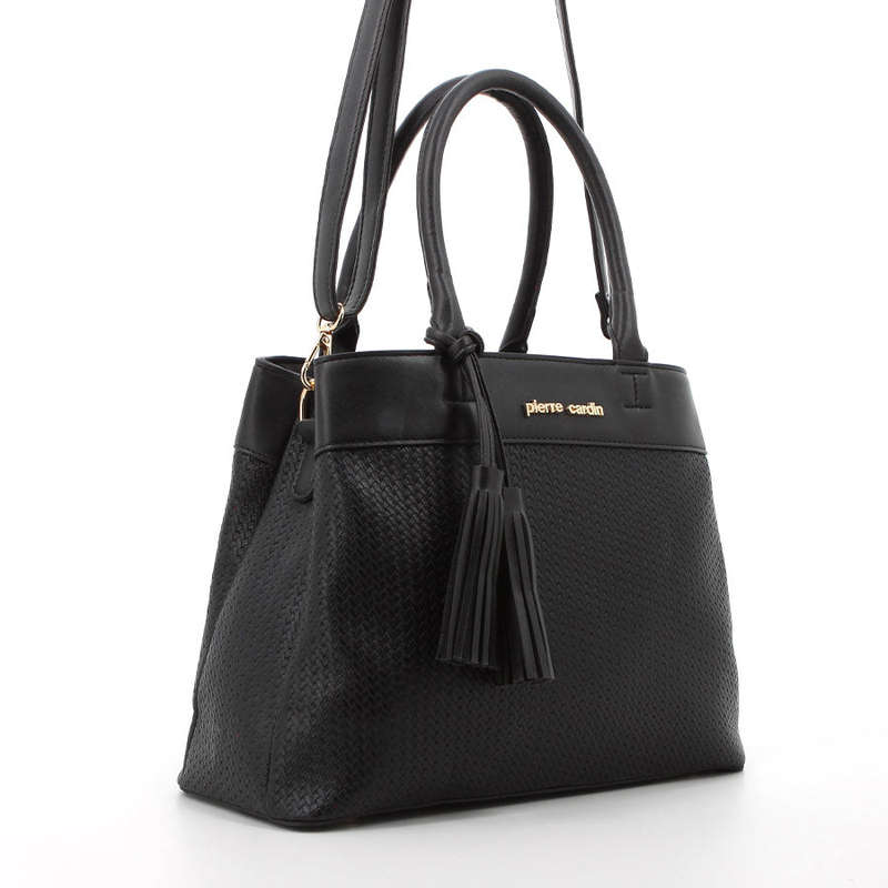 Pierre Cardin Christie Satchel | Black