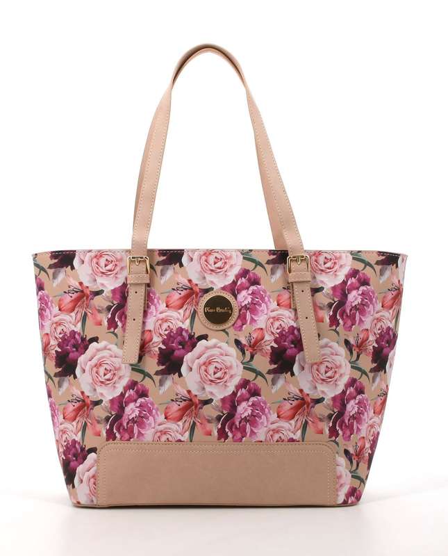 Pierre Cardin Daynah Floral Tote | Pink Floral